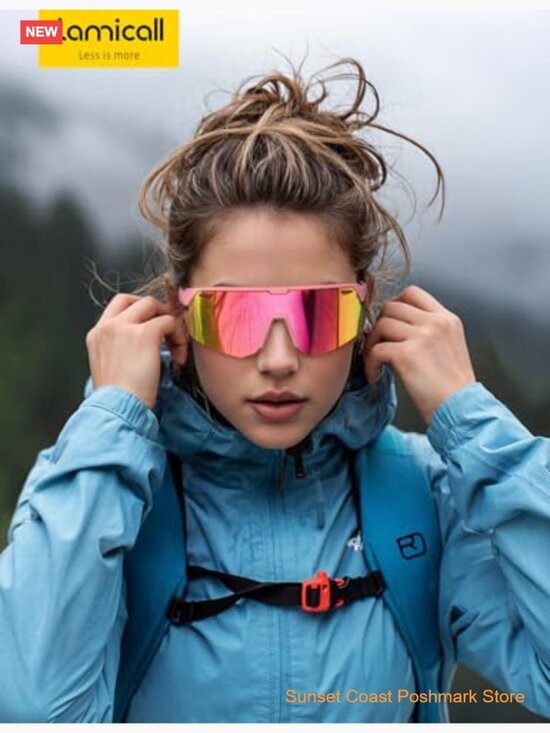 Polarized Sports Sunglasses UV400 Protection TR90 Frame main image 4